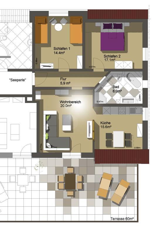 Ferienwohnung Seeperle Wettelrode Exterior foto